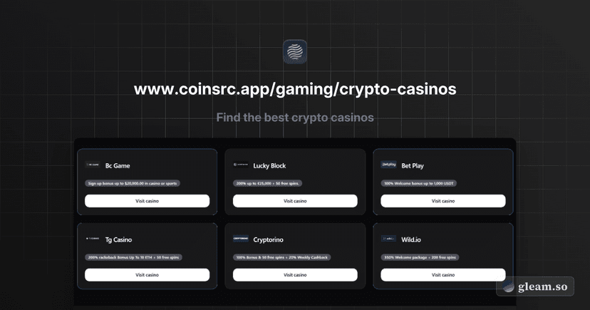 Crypto casinos